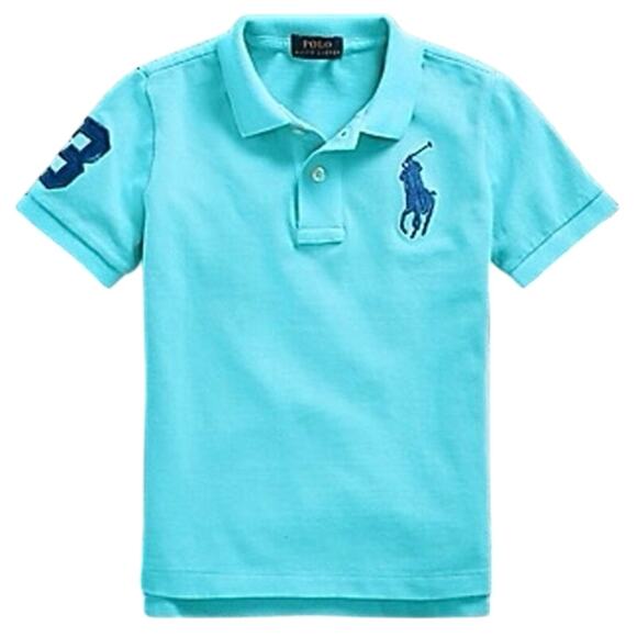 Boy’s Polo Ralph Lauren Polo Tee sz XL (16/18) Blue Pony Logo - Picture 1 of 8